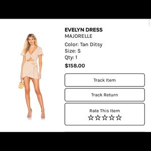 Revolve tan springtime dress